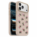 OtterBox Symmetry Cactus Leather Embroidery MagSafe Case Cottage Rose for iPhone 18 Pro Max/17 Pro Max