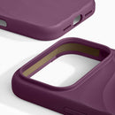 Ideal of Sweden Soft Swirl MagSafe Case Velvet Plum for iPhone 18 Pro Max/17 Pro Max
