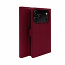 Blu Element Folio 2-in-1 Case Burgundy for iPhone 18 Pro/17 Pro