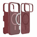 Blu Element Urban Edge Kick MagSafe Case Burgundy for iPhone 18 Pro/17 Pro