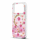 Ideal of Sweden Mirror MagSafe Case Rose Blush Floral for iPhone 18 Pro/17 Pro