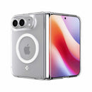 Spigen Crystal Hybrid Pro MagFit Case Clear White for iPhone Duo