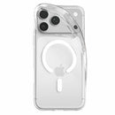 Spigen Crystal Flex MagFit Case Clear White for iPhone 18 Pro/17 Pro
