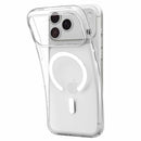 Spigen Crystal Flex MagFit Case Clear White for iPhone 18 Pro/17 Pro