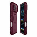 ITSKINS Hybrid_R Vapor MagSafe Case Plum for iPhone 18 Pro/17 Pro