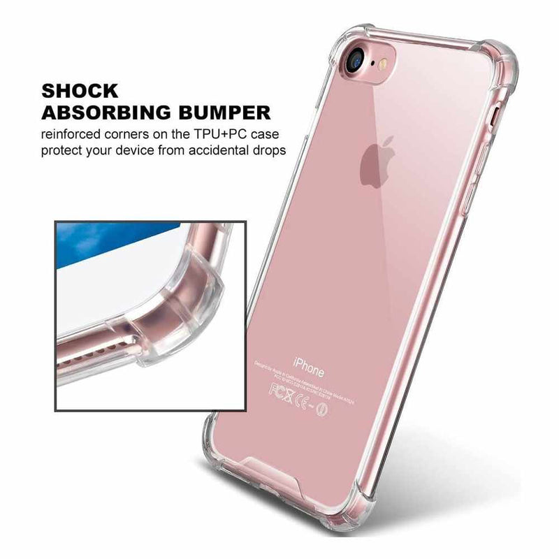 BEDISEBC DropZone Rugged Case iPhone SE/8/7 Clear