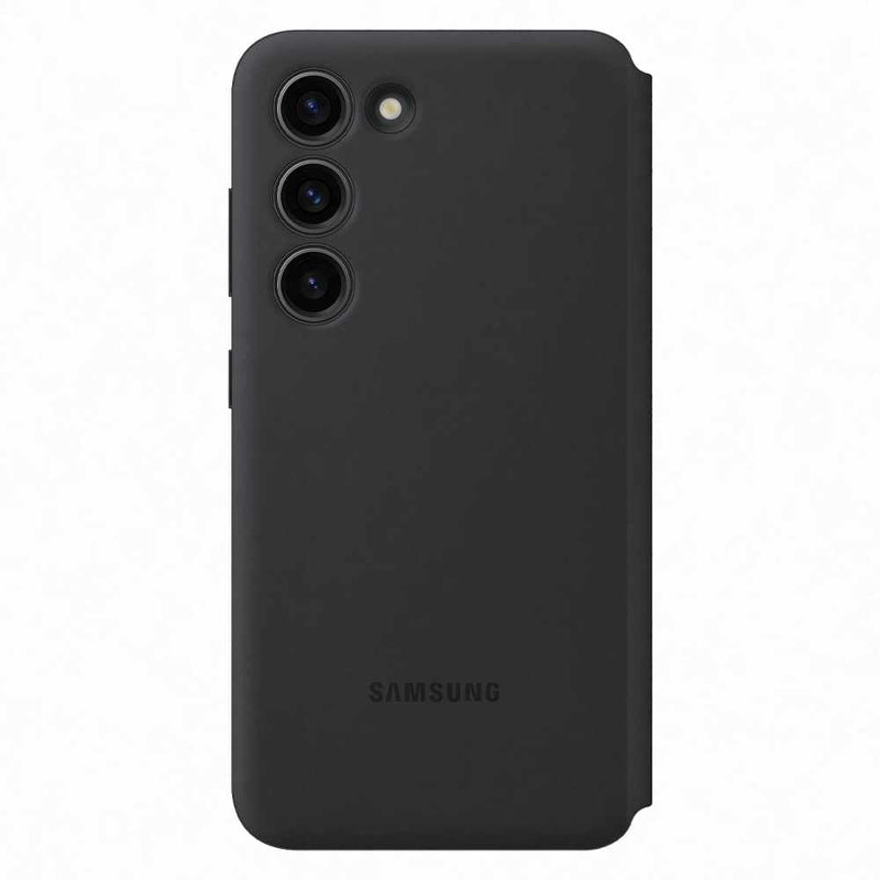 EFZS911CBEGCA Smart Clear View Wallet Case Galaxy S23 Black