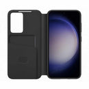 EFZS911CBEGCA Smart Clear View Wallet Case Galaxy S23 Black