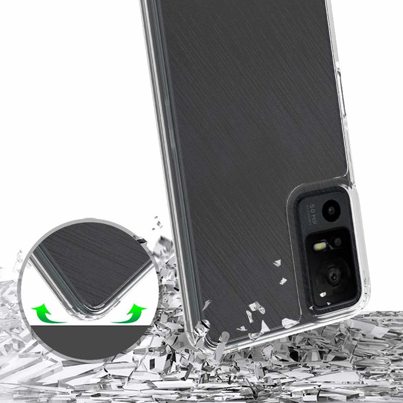 BEDZBTCL405G DropZone Rugged Case TCL 40 XE 5G Clear