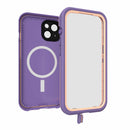 OtterBox Fre MagSafe Waterproof Case Rule of Plum for iPhone 15