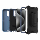 OtterBox Defender Protective Case Baby Blue Jeans for iPhone 15 Pro
