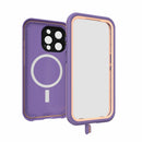OtterBox Fre MagSafe Waterproof Case Rule of Plum for iPhone 15 Pro