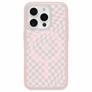 OtterBox Symmetry Clear MagSafe Case Exclusive Holiday Checkmate for iPhone 15 Pro
