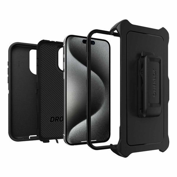 7792547 Defender Case iPhone 15 Pro Max Black