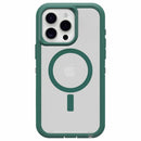 OtterBox Defender XT Clear Protective Case Velvet Evergreen for iPhone 15 Pro Max