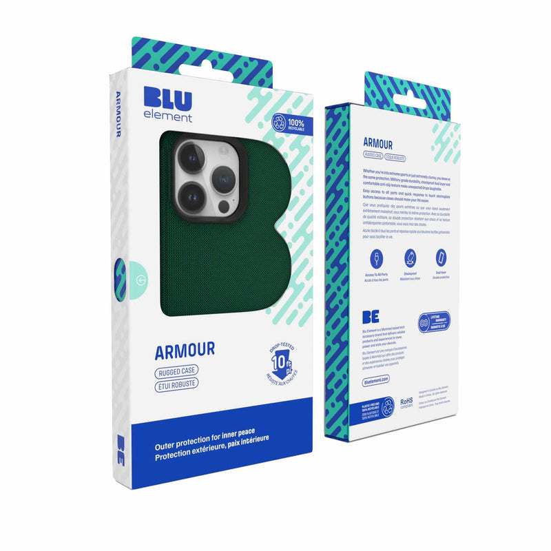 BEA2XIP15PRMG Armour Rugged Case iPhone 15 Pro Max Green