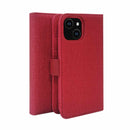 Blu Element Folio 2-in-1 Case Dark Red for iPhone 16e/15/14/13