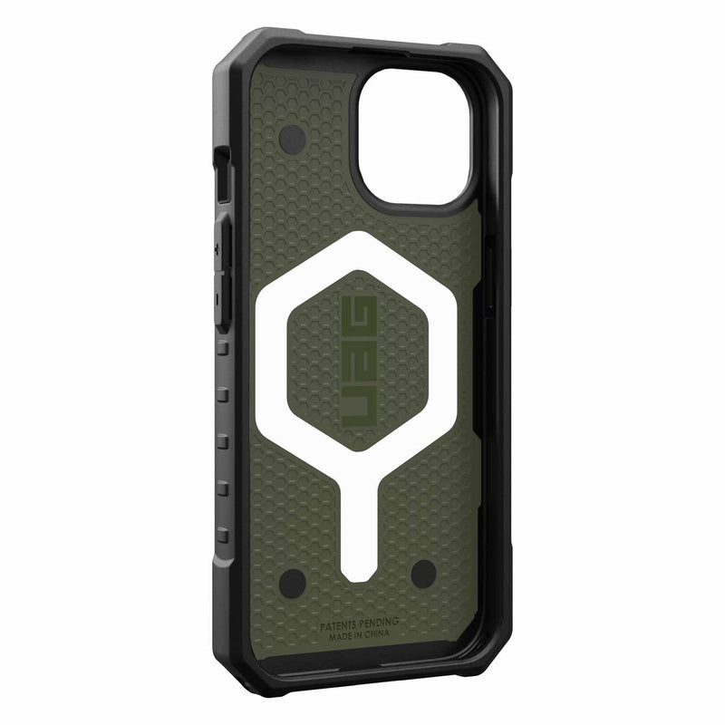 UAG Pathfinder Magsafe Rugged Case Olive Drab for iPhone 15