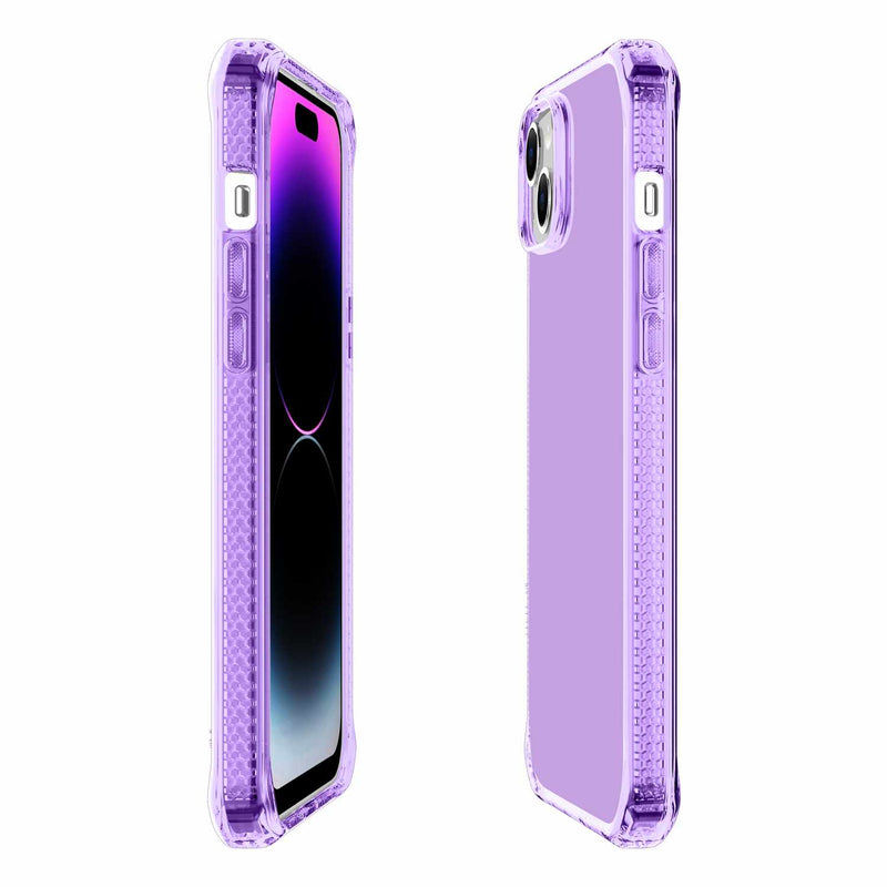 ITSKINS Spectrum_R Clear Case Light Purple for iPhone 15/14/13