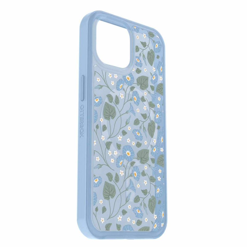 OtterBox Symmetry Clear MagSafe Case Dawn Floral for iPhone 15/14/13