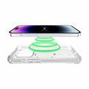 ITSKINS Hybrid_R Magclear Case Transparent for iPhone 15 Pro