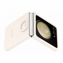 Samsung Silicone Case with Ring Cream for Samsung Galaxy Z Flip5