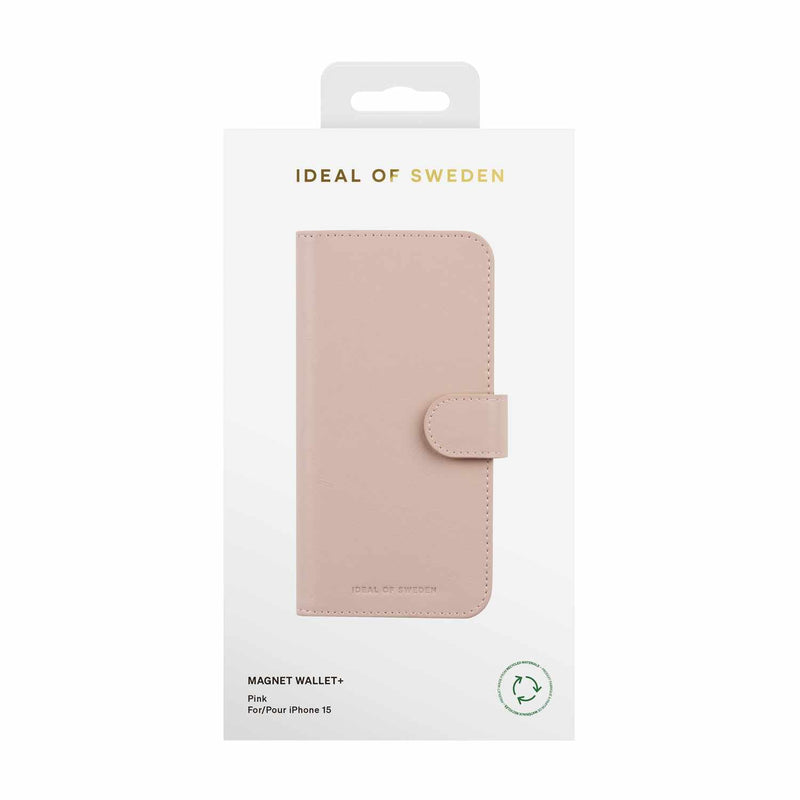 IDMWPI236151 Magnet Wallet+ Case iPhone 15 Pink