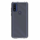 Bulk Packaging Rugged Case with TPU Bezel & Acrylic Back Clear for Moto G Pure 2021