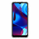 Bulk Packaging Rugged Case with TPU Bezel & Acrylic Back Clear for Moto G Pure 2021