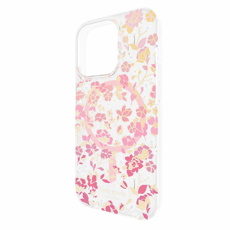Kate Spade Protective Case for MagSafe Flowerbed for iPhone 15 Pro