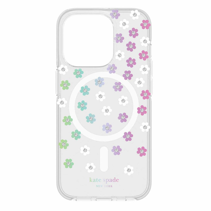 Kate Spade Protective Case for MagSafe Scattered Flowers for iPhone 15 Pro