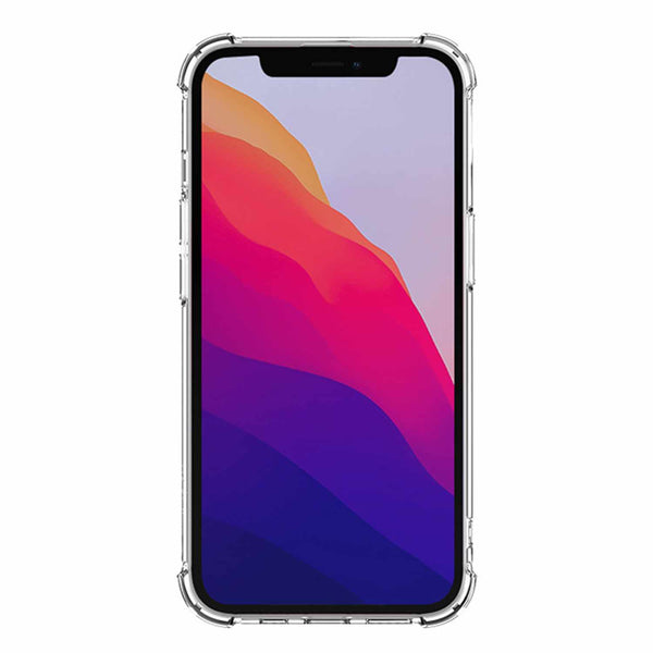 Bulk Packaging Rugged Case with TPU Bezel & Acrylic Back Clear for iPhone 14/13