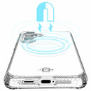 SGBPHMACRTRSP Hybrid_R Clear Case w/Magnets Galaxy S24 Transparent
