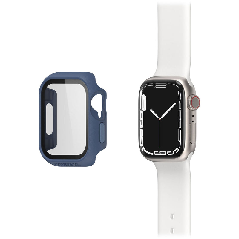 OtterBox Eclipse Watch Bumper Case with Screen Protection Baby Blue Jeans for Apple Watch 9/8/7 45mm