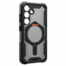 UAG Plasma XTE Rugged Kickstand Case Black/Orange for Samsung Galaxy S24