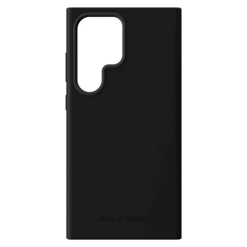 Ideal of Sweden Silicone Case Compatible w/MagSafe Black for Samsung Galaxy S24 Ultra