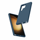 Avana Velvet Case Dark Blue Compatible w/MagSafe for Samsung Galaxy S24 Ultra