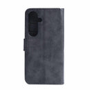 BEWFS24B Faux Leather Folio Case w/TPU Gelskin Galaxy S24 Black