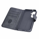 BEWFS24B Faux Leather Folio Case w/TPU Gelskin Galaxy S24 Black