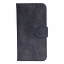 BEWFS24B Faux Leather Folio Case w/TPU Gelskin Galaxy S24 Black