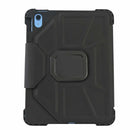 Bulk Packaging 360 Degree Rotatable Folio Case Black for iPad 10.9 2022 (10th Gen)