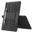 Bulk Packaging Rugged Case with Kickstand Black for Samsung Galaxy Tab S6 Lite 2020