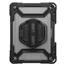 124471114340 Plasma Rugged Case w/Rotating Handstrap iPad 10.2 2021/10.2 2020/10.2 2019 Ice/Black