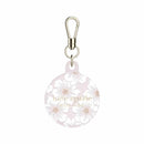 Kate Spade Silicone Protective Case Hollyhock Cream/Blush for AirTag 4/1 Pack