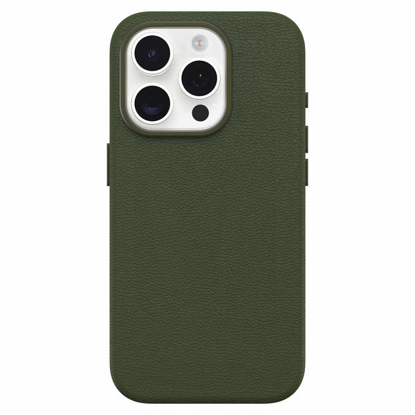 7795570 Symmetry Cactus Leather MagSafe Case iPhone 15 Pro Cactus Grove