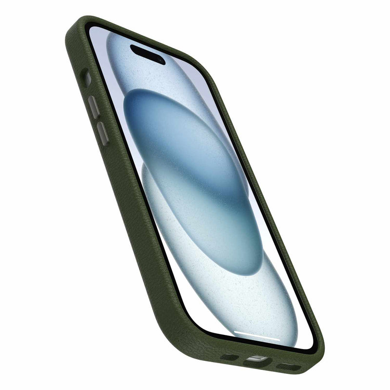 7795562 Symmetry Cactus Leather Case iPhone 15 Cactus Grove