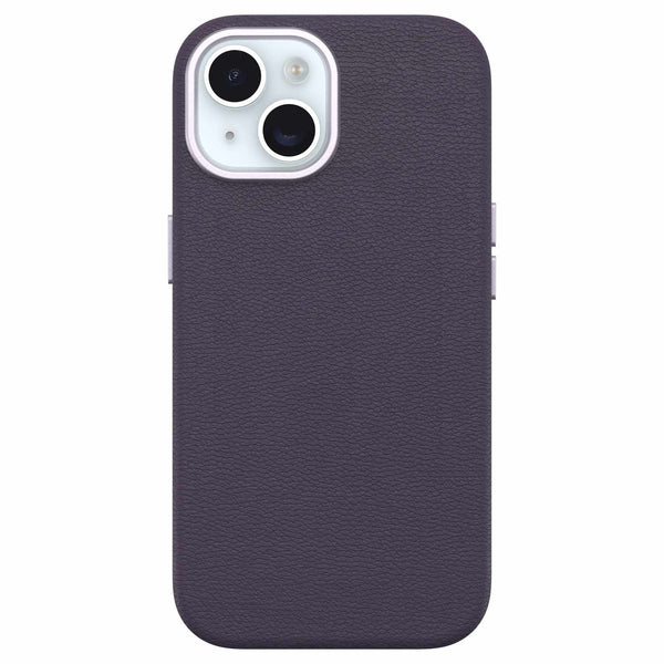 7795564 Symmetry Cactus Leather Case iPhone 15 Plum Luxe