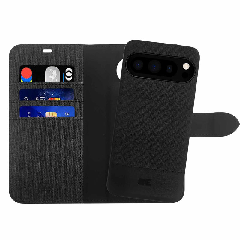 BE21FPGP9 Folio 2-in-1 Case Pixel 9/9 Pro Black