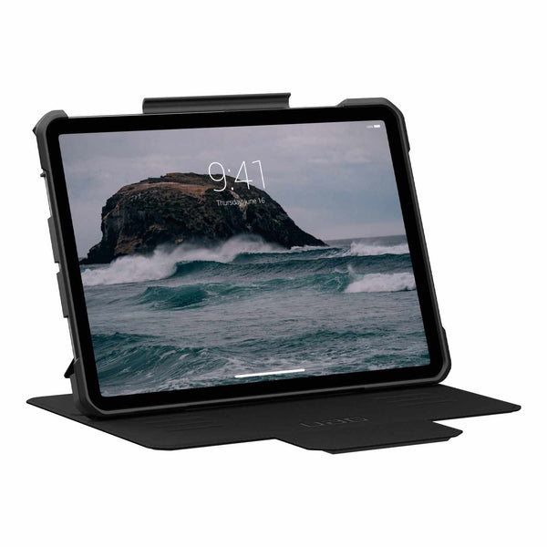 124473114040 Metropolis SE Folio Rugged Case iPad Air 11 2025 (7th Gen)/(2024 (6th Gen)/Air 5th Gen/Air 4th Gen Black
