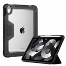 Bulk Packaging Rugged Folio Case with Clear Back Black for iPad 11 2025 (11th Gen)/iPad 10.9 2022 (10th Gen)